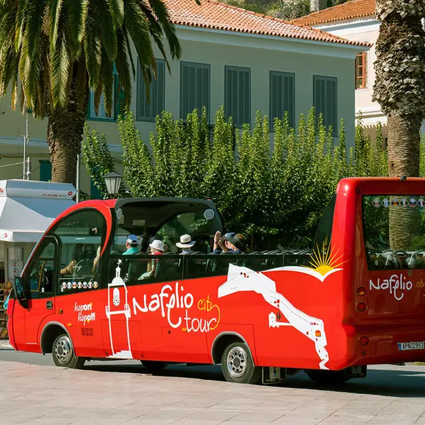 Tour of Nafplio with a Bus